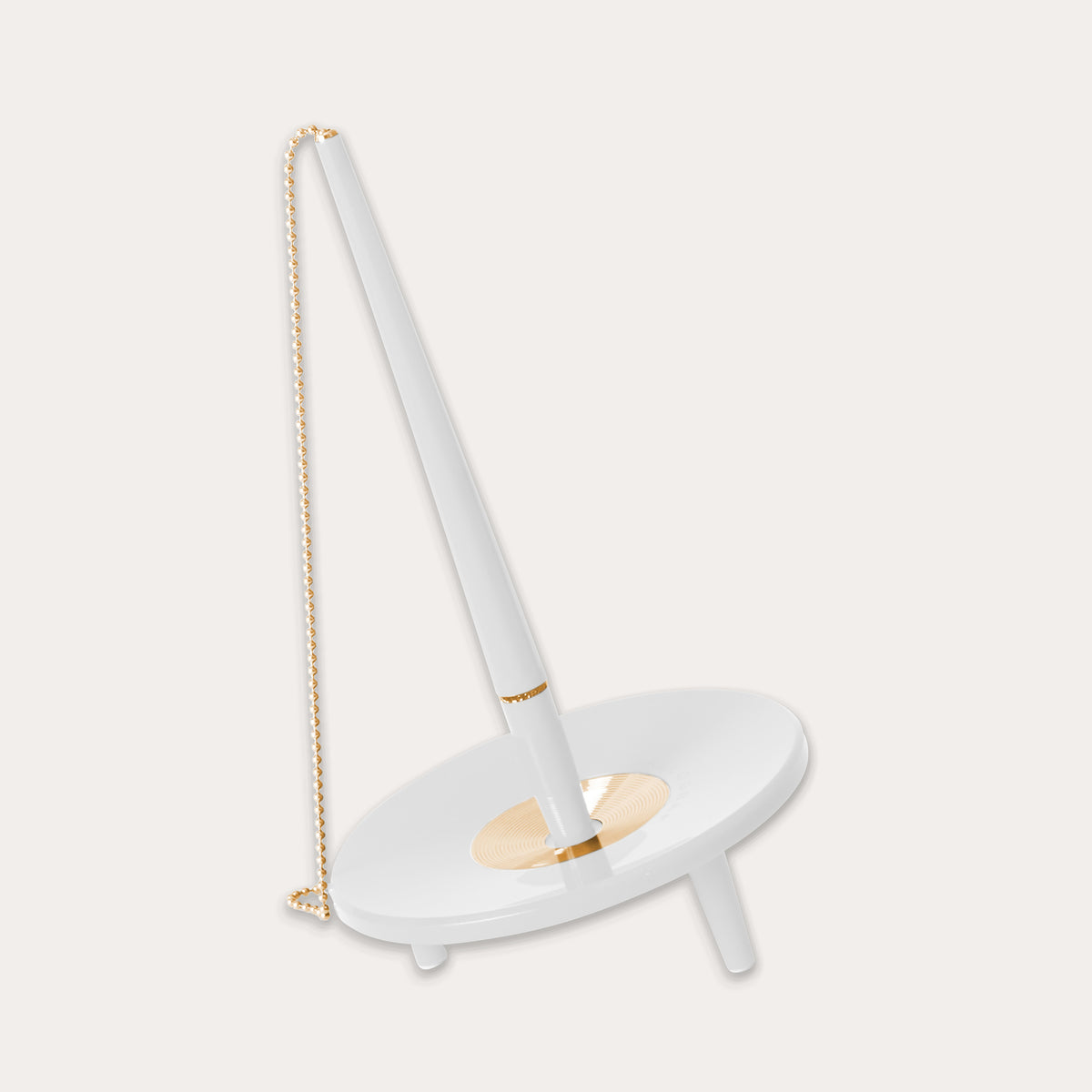 Kuglepen Desk Set Premium hvid