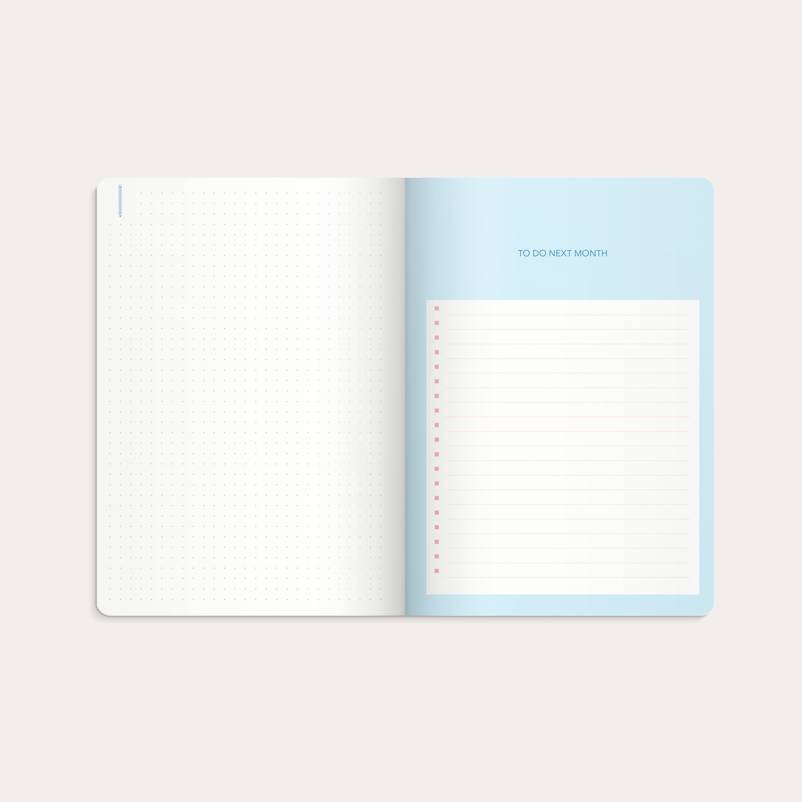 Week Planner pink kalender udateret