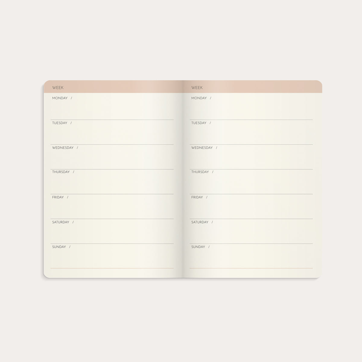 Week Planner Deluxe A5