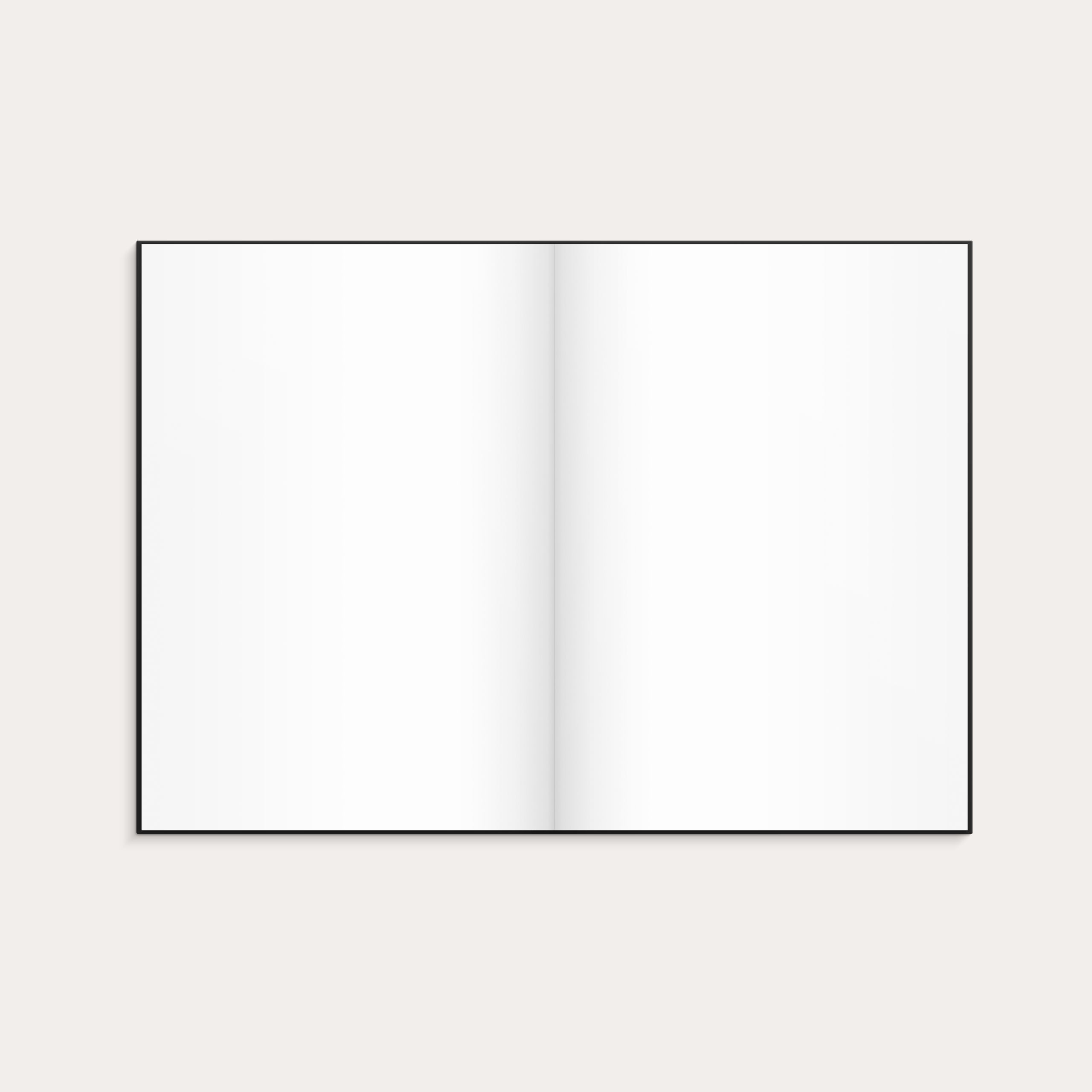 Diary with lock Black