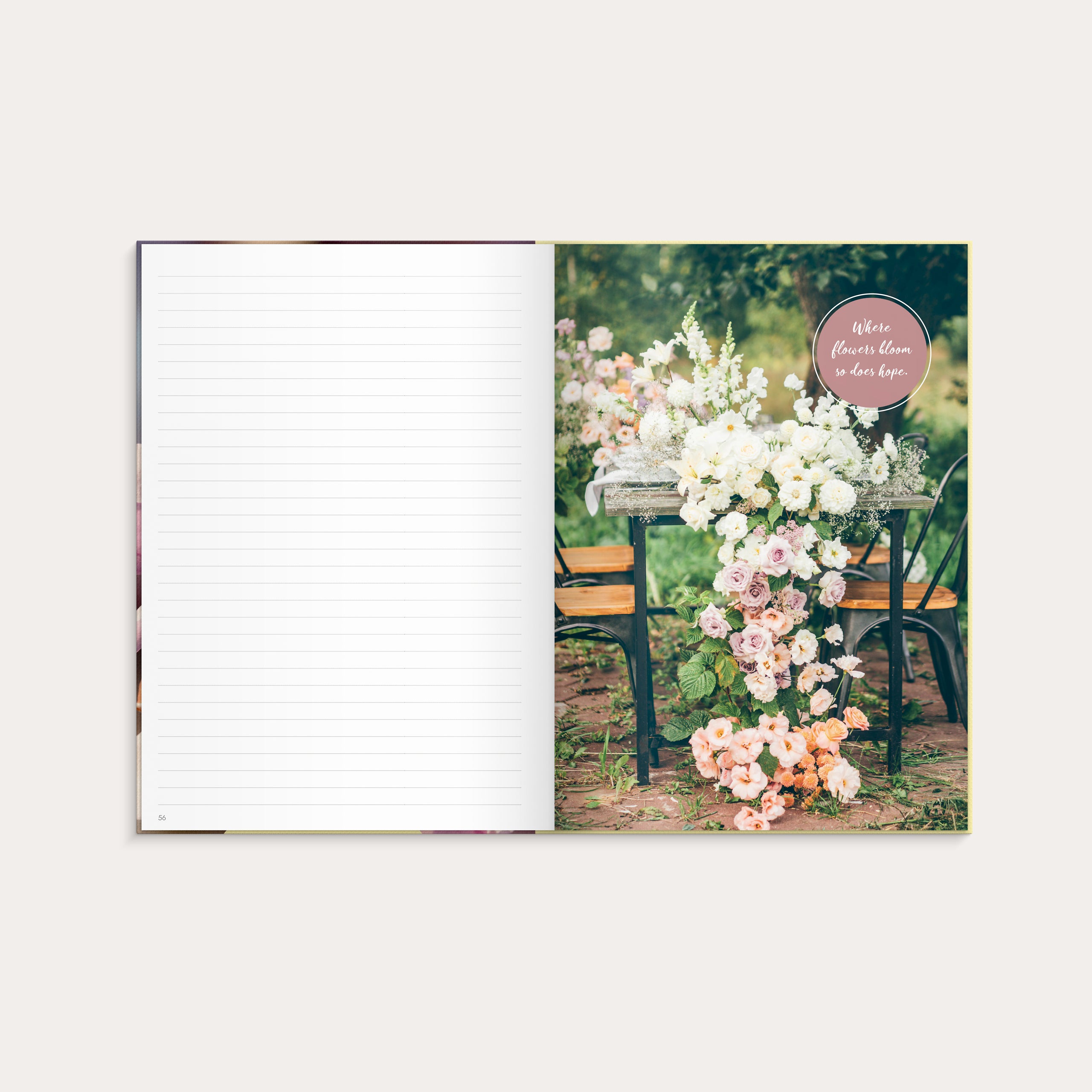 Notebook A5 Garden and gardening