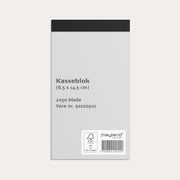 Kasseblok lille 2 x 50 sider m. kopi