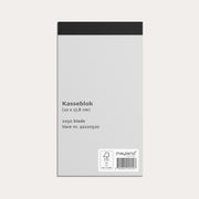 Kasseblok stor 2 x 50 sider m. kopi
