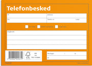 Telefonbesked tværformat 100 sider