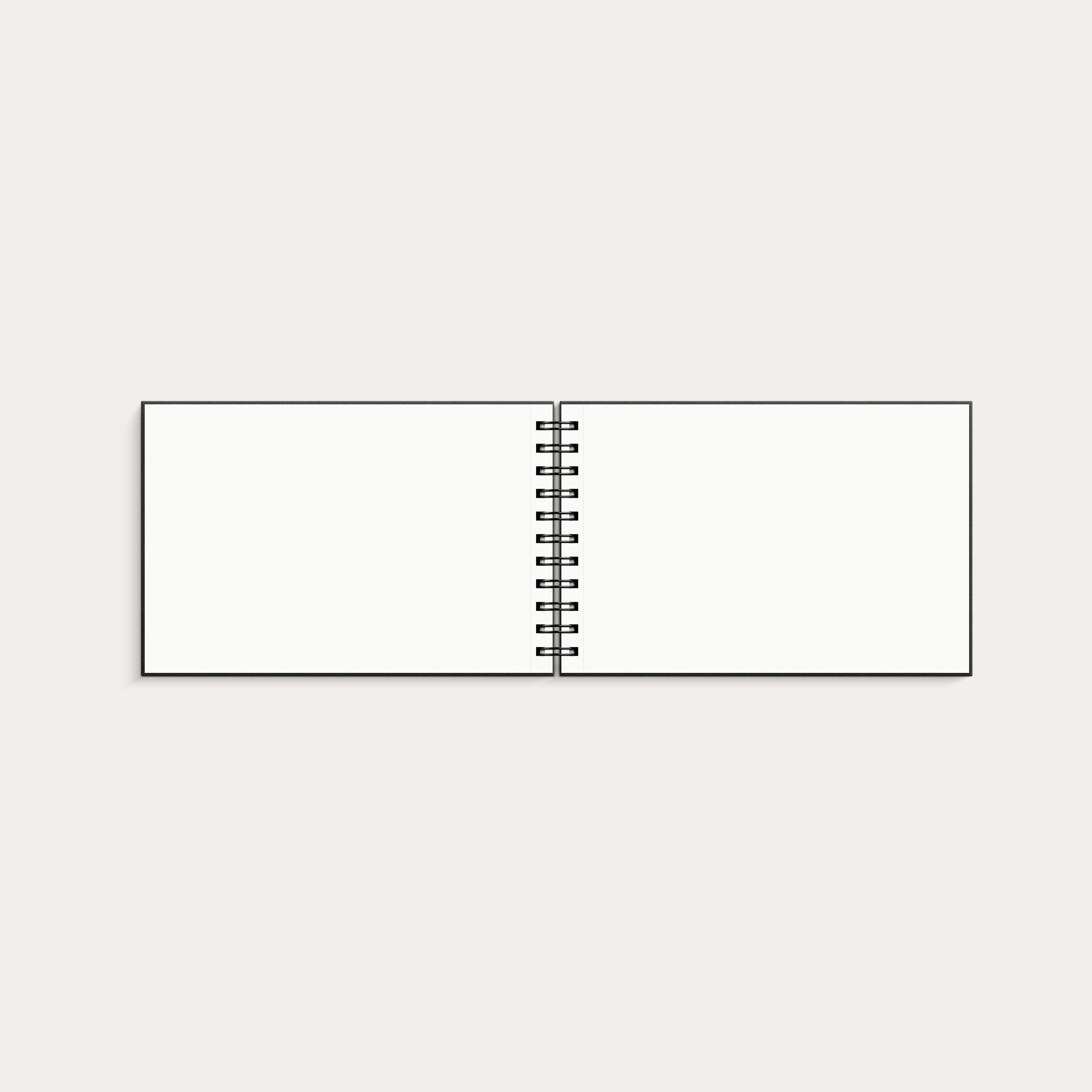 Skitseblok A5L sort kunstskind