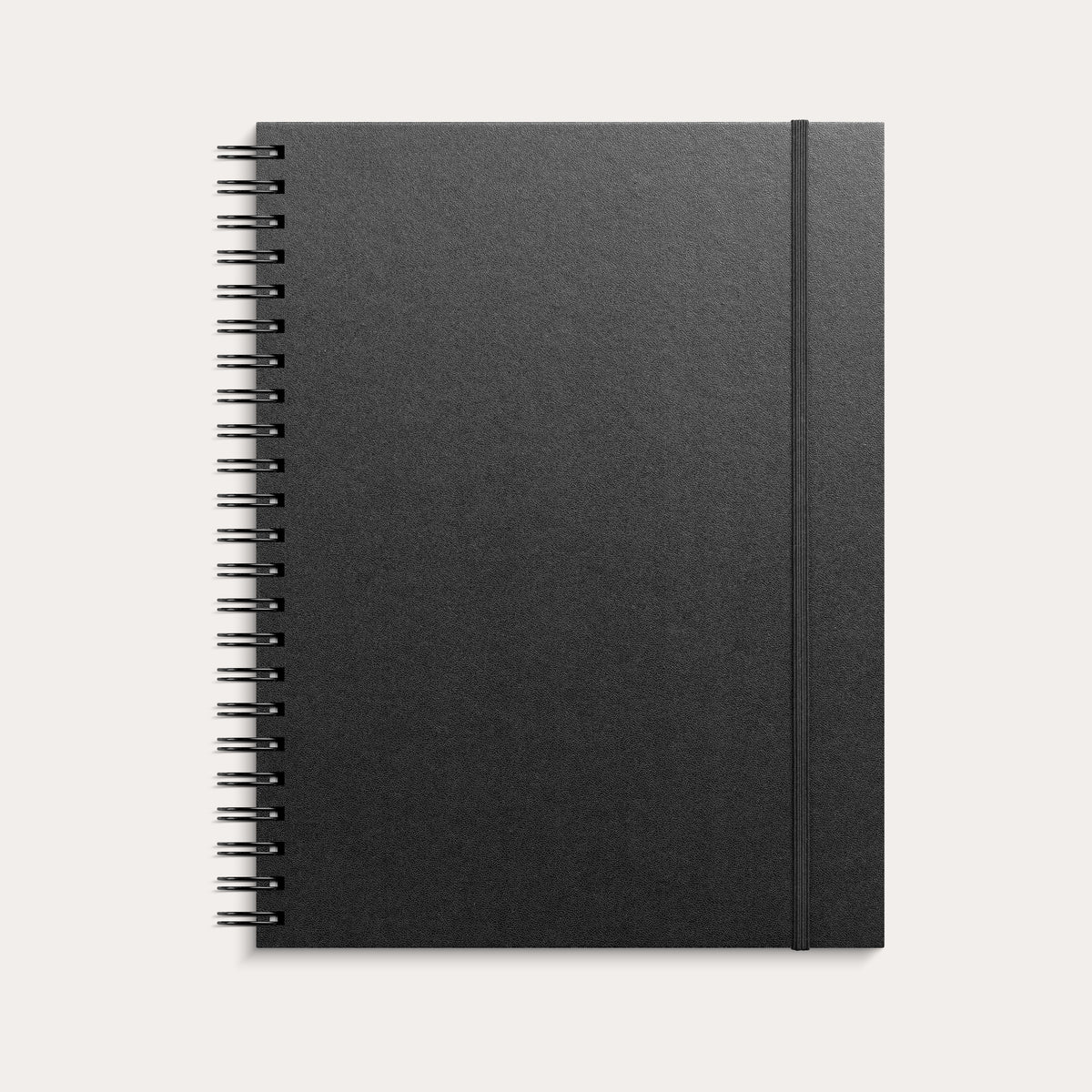 Skitseblok A4 sort kunstskind