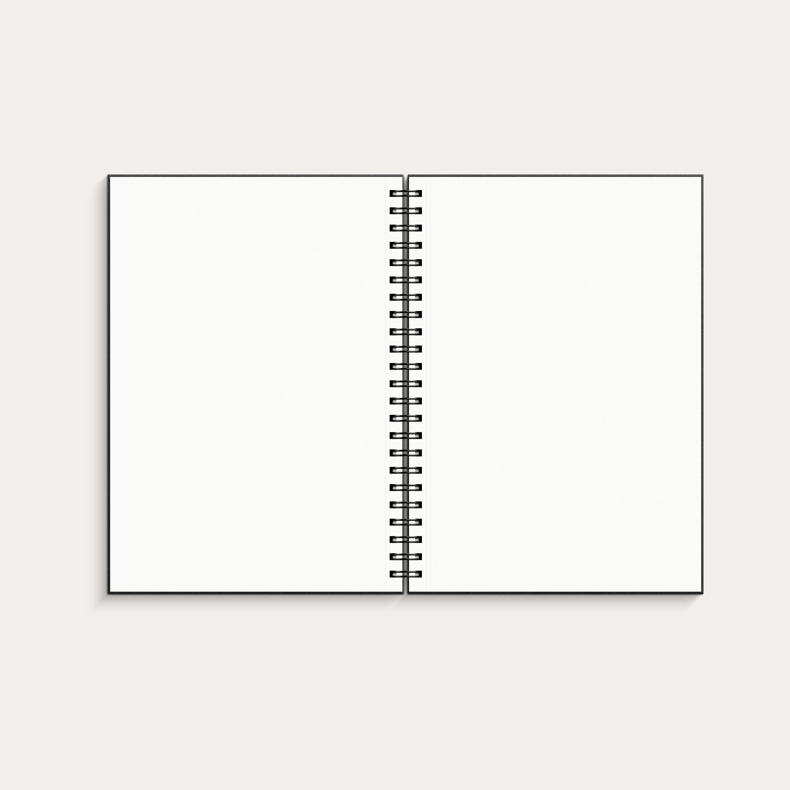 Skitseblok A4 sort kunstskind