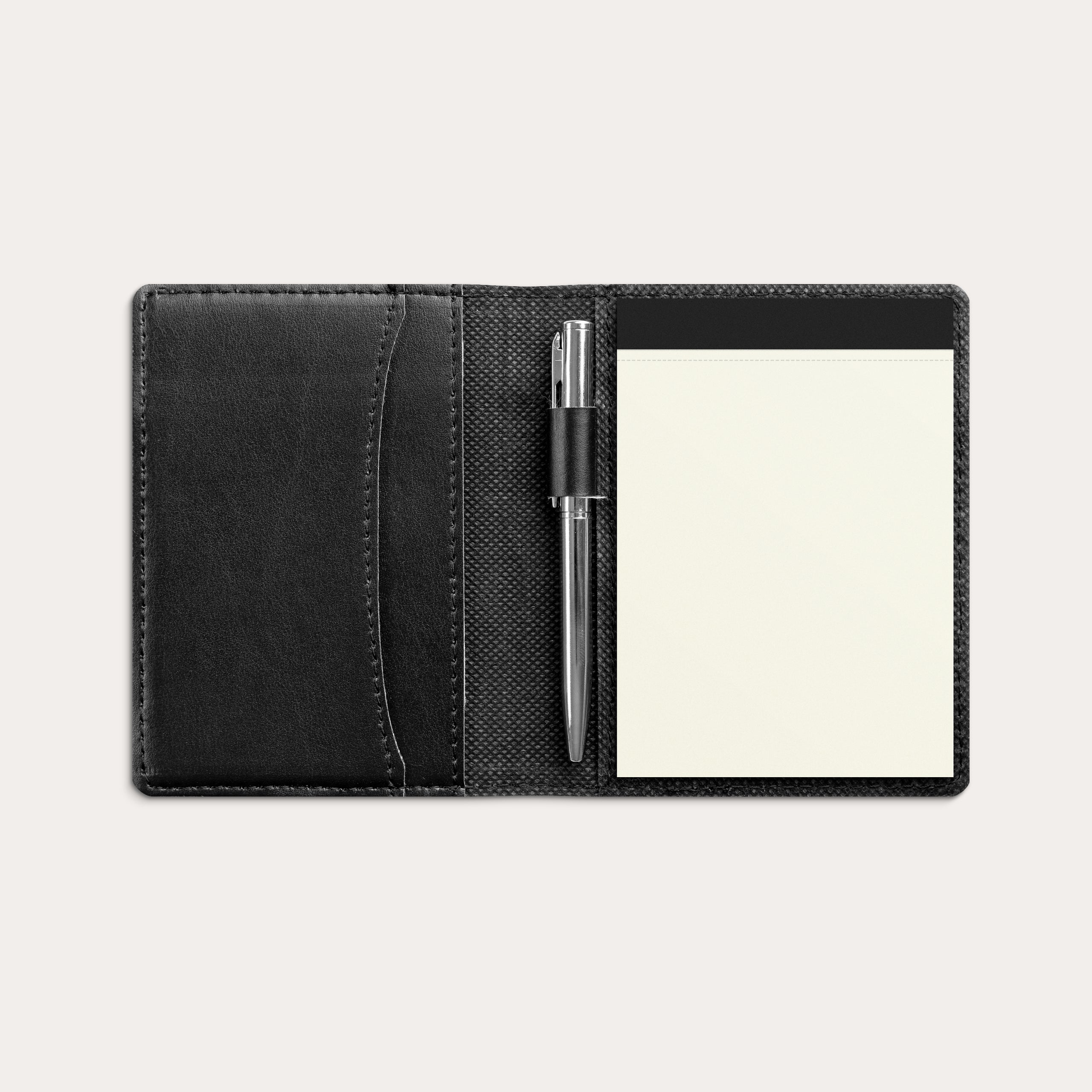 Journalist notepad A7 black