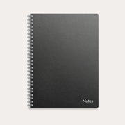 Spiral notebook A5 black carton