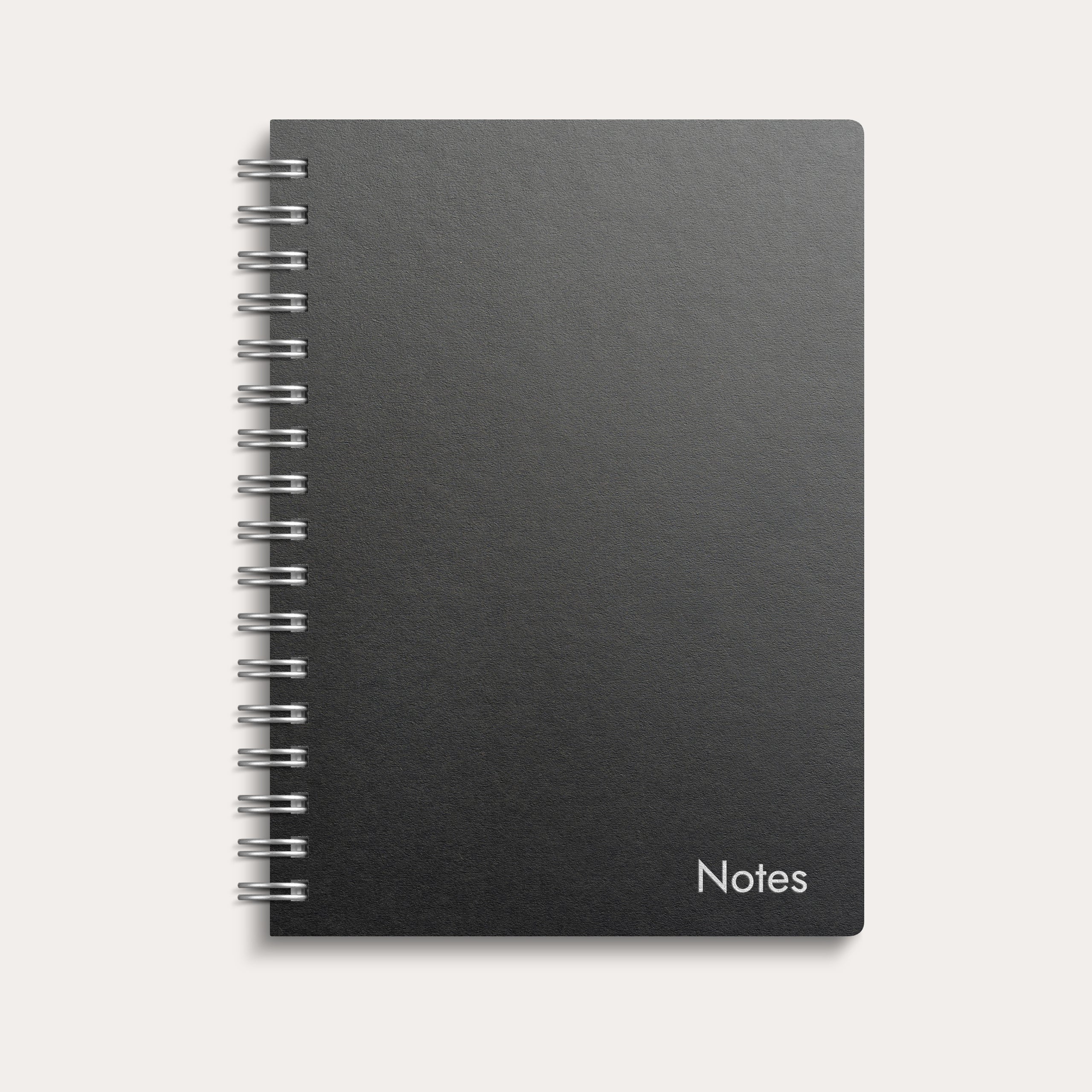 Notesbog A6 refill sort