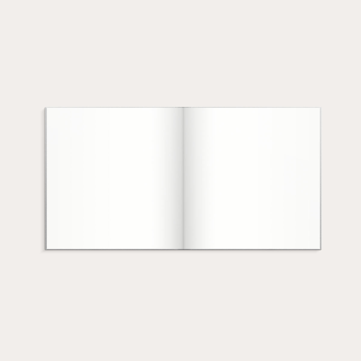 Guest Book tekstilpræg 180x180 mm grå
