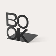 Bogstøtte BOOK 2-pak sort