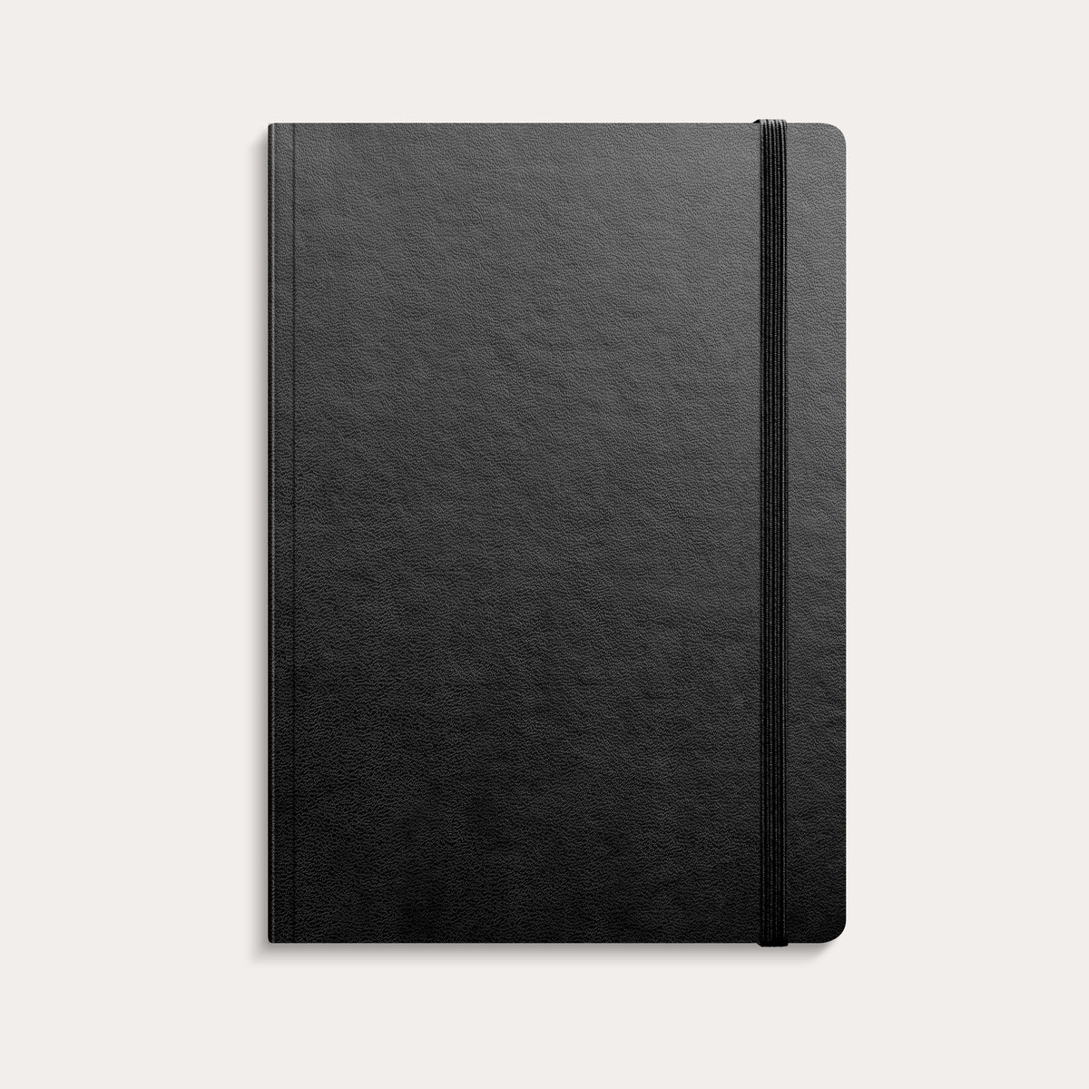 Notesbog Soft A5 sort