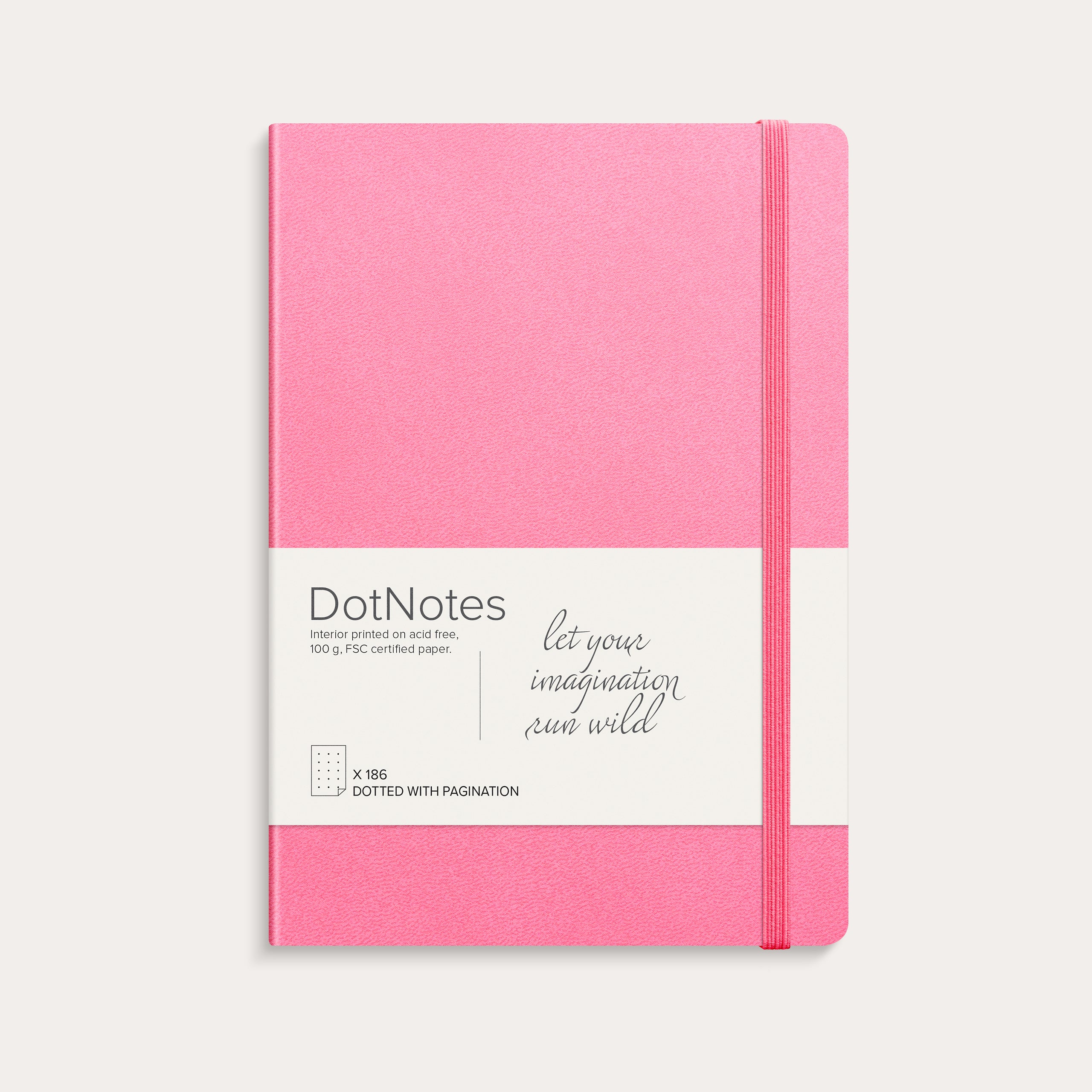DotNotes A5 rosa