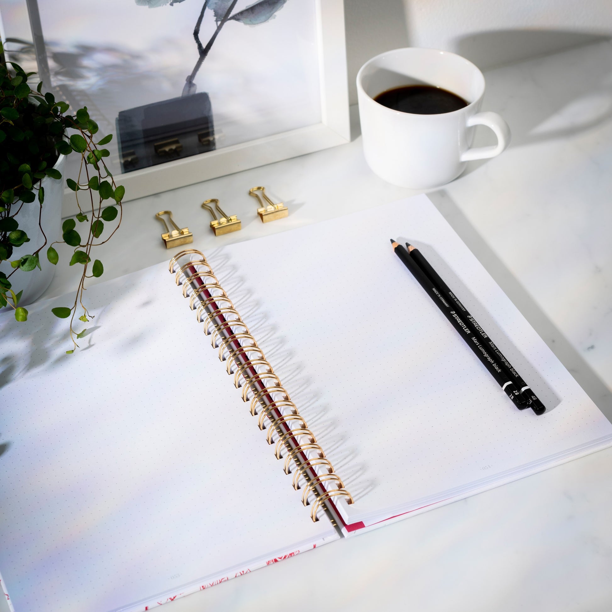 DotNotes B5 Blommor – lifestyle