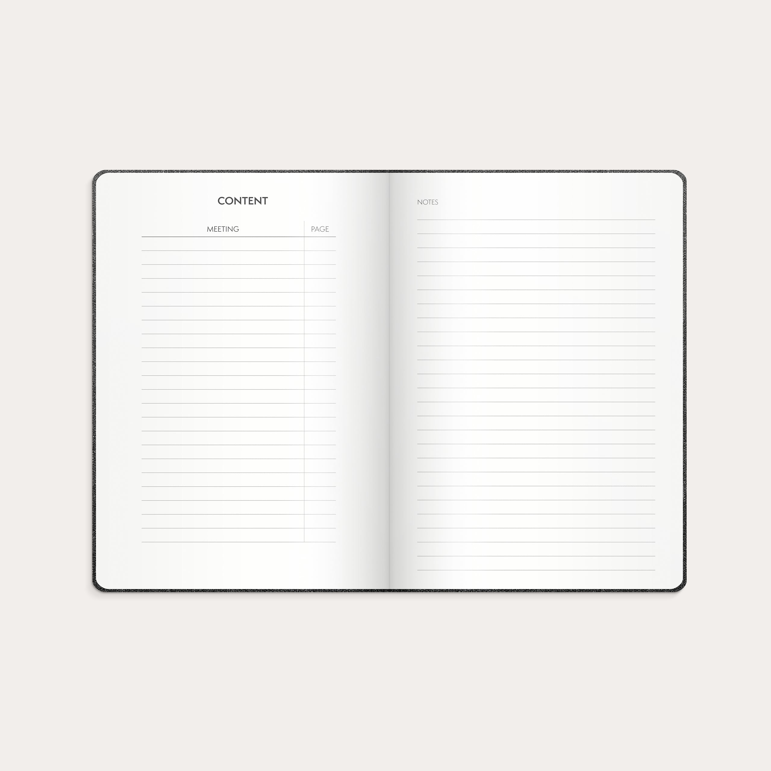 Meeting journal