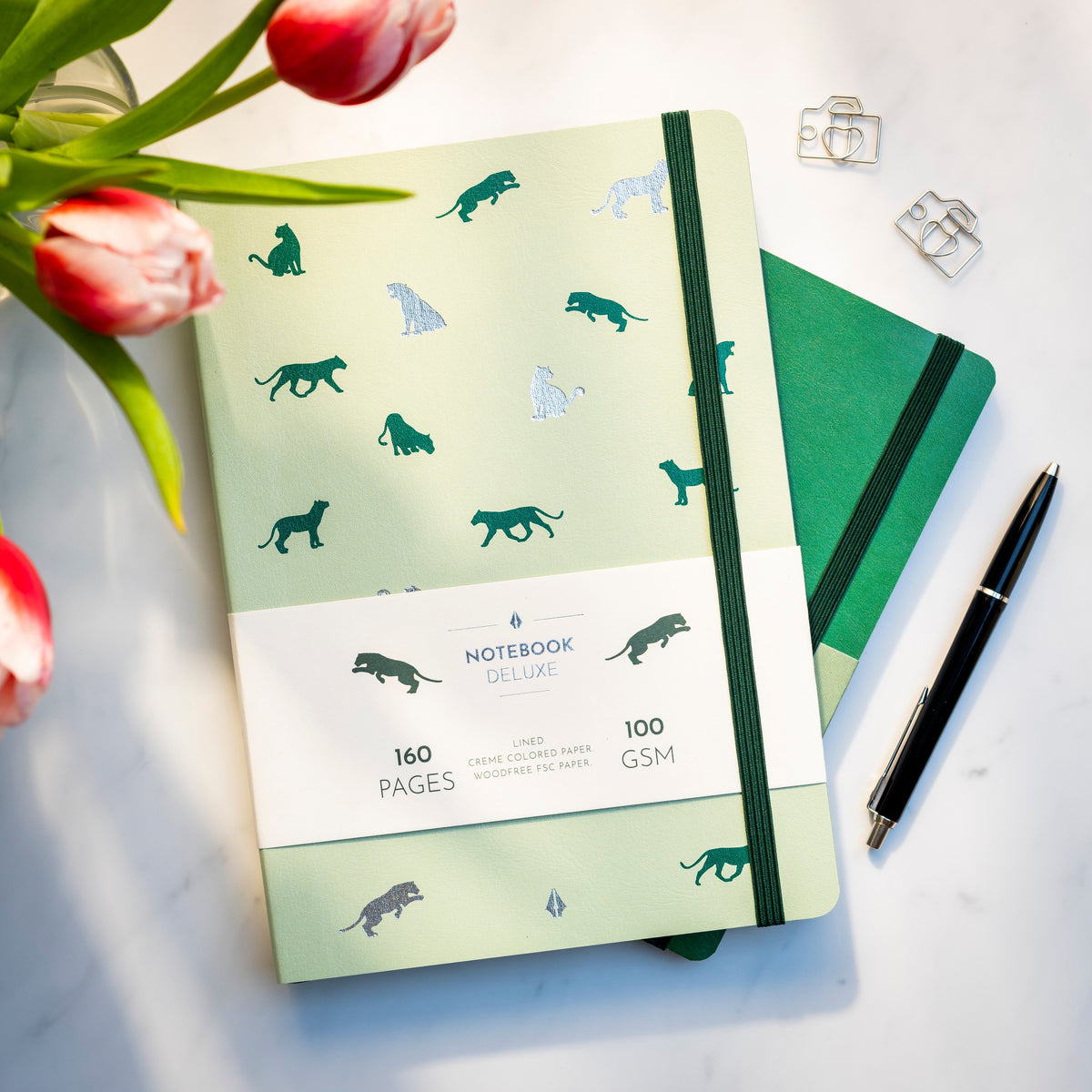 Notebook A5 Deluxe Green