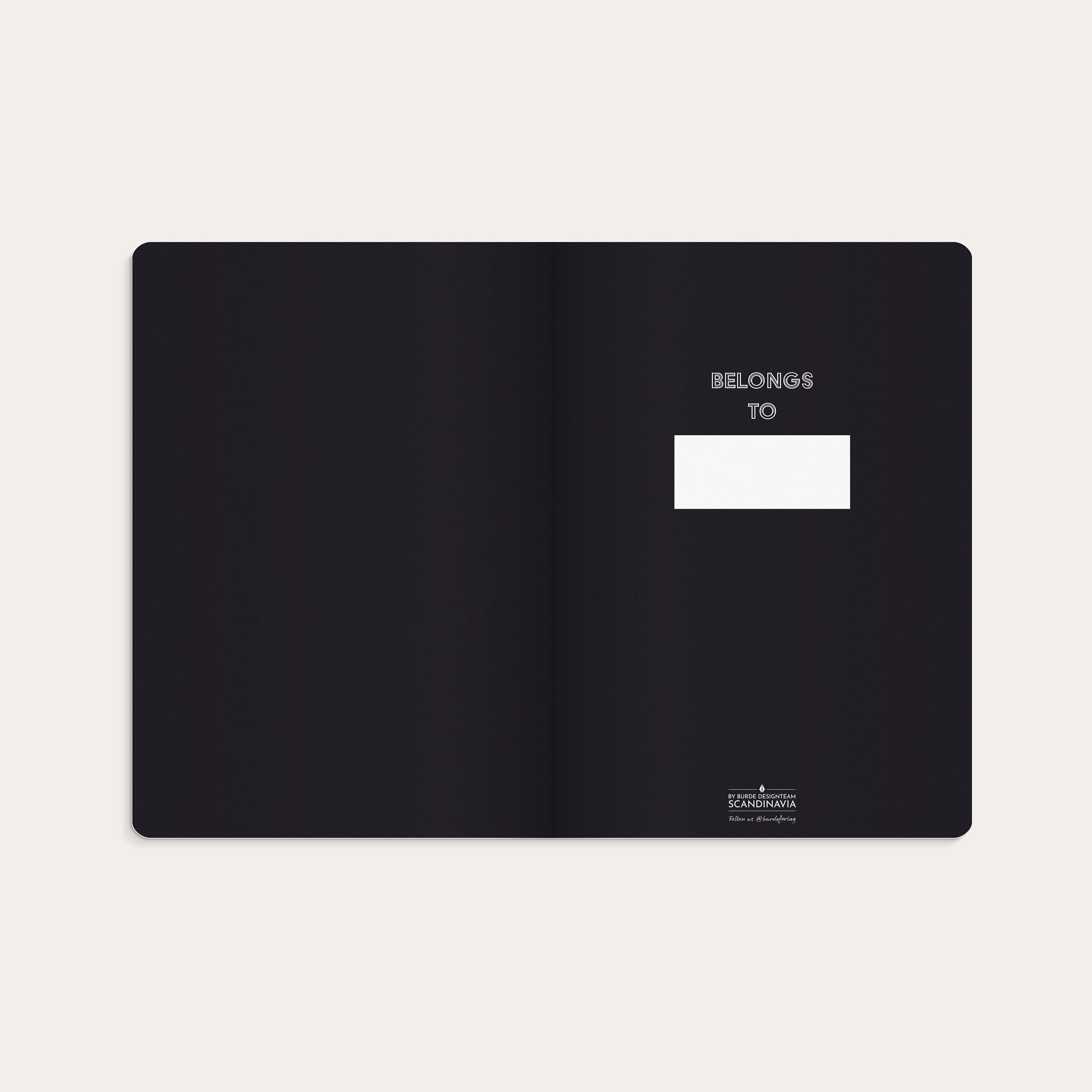 Notebook Deluxe B5 black