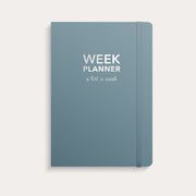 Week Planner blue kalender udateret