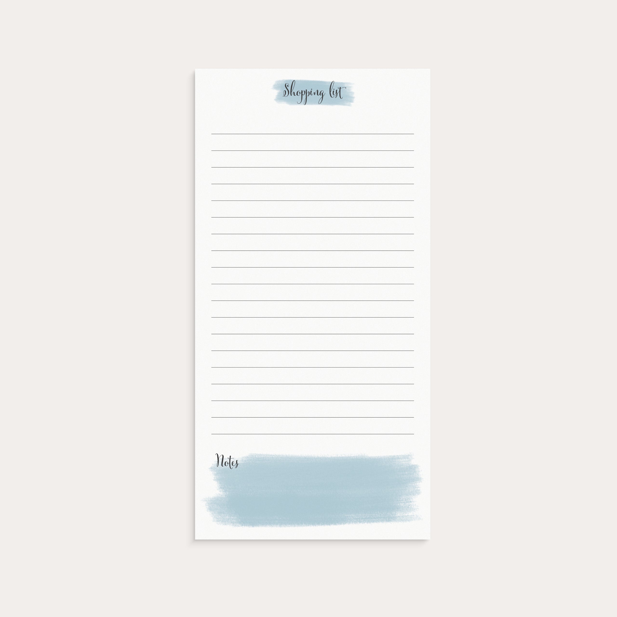 Shopping List Life Organizer
