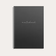 Notebook A4 black