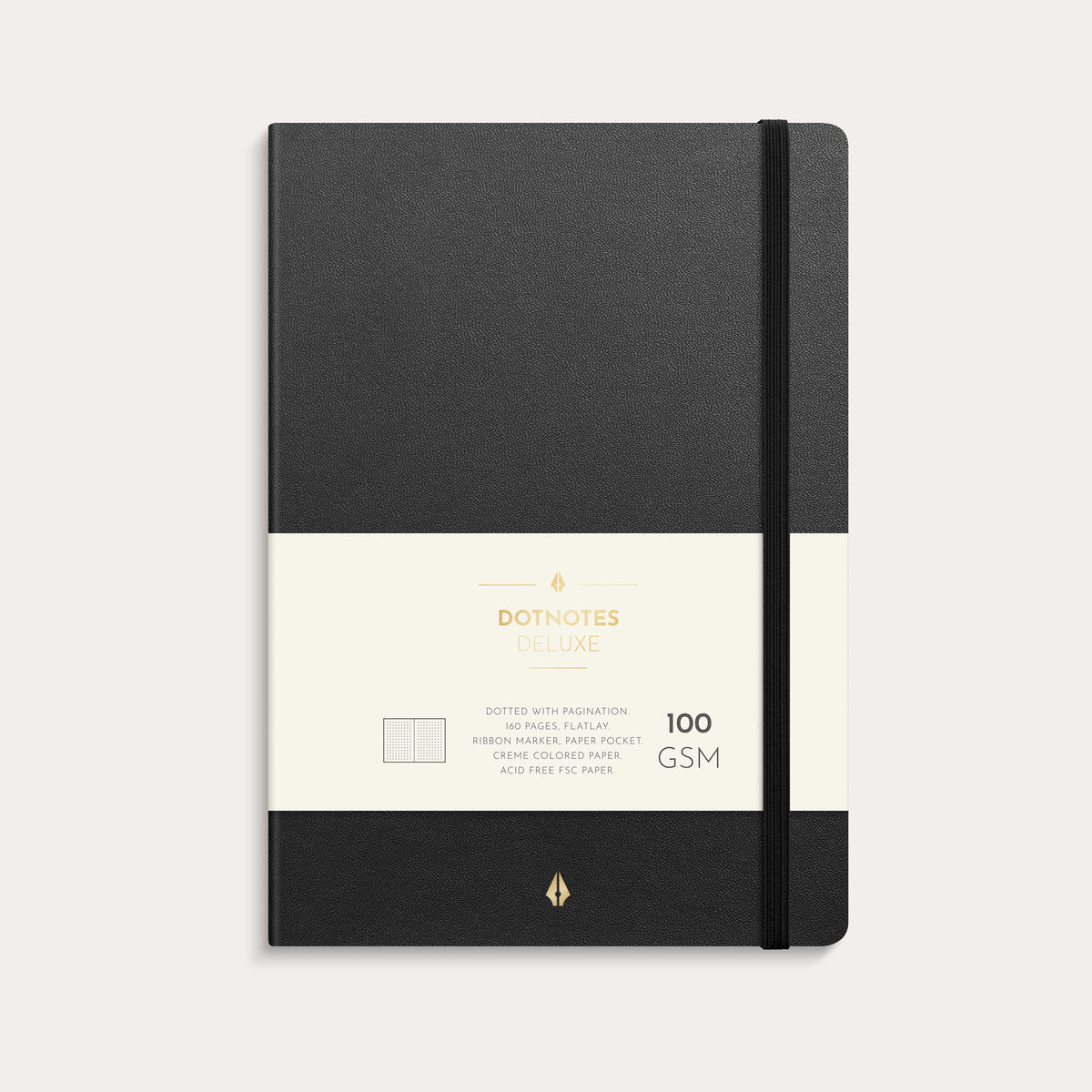 DotNotes Deluxe A5 black