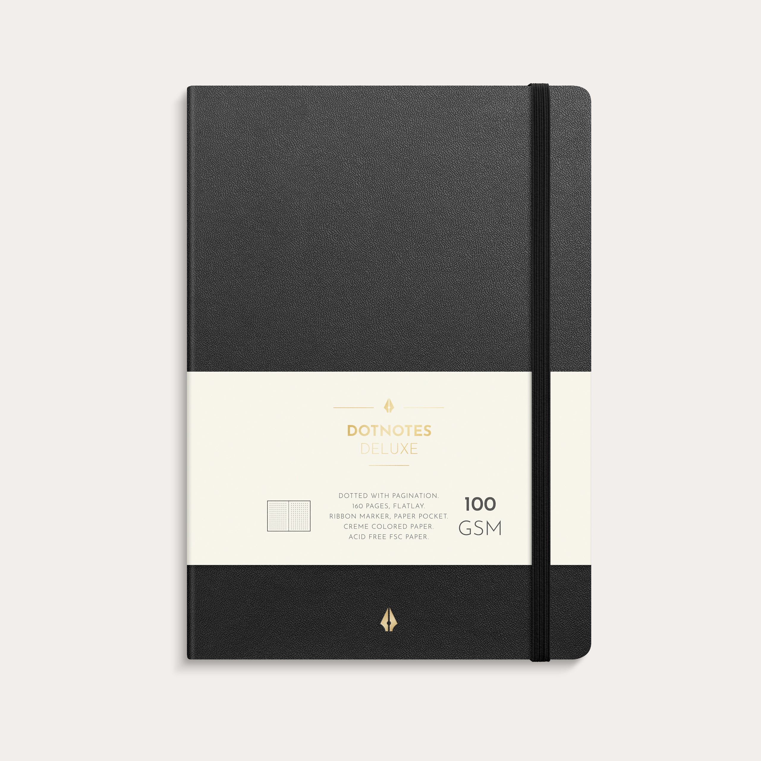 DotNotes Deluxe A5 black