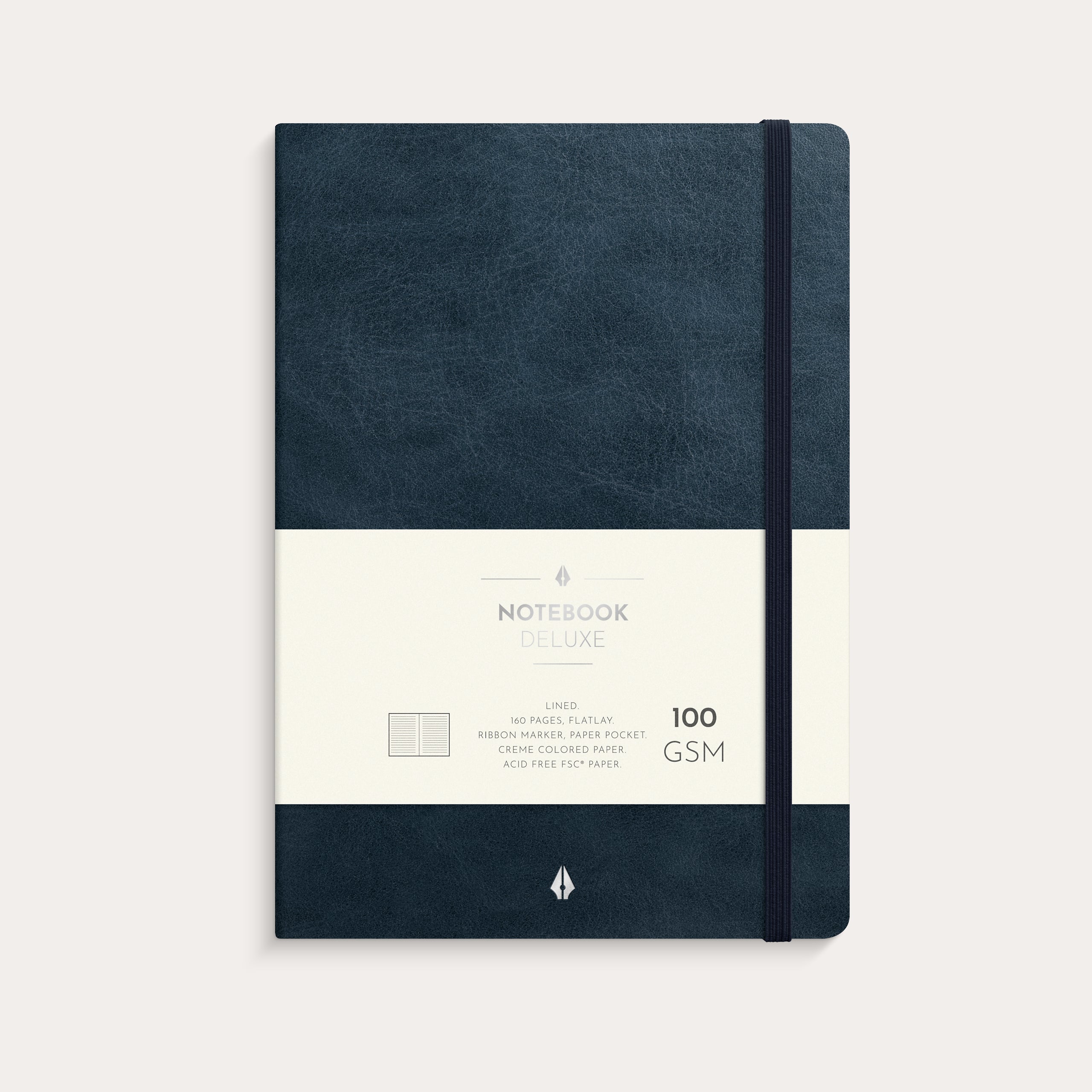 Notebook Deluxe A5 blue