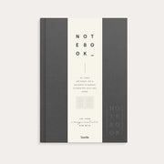 Notebook A5 Textile Dark Grey