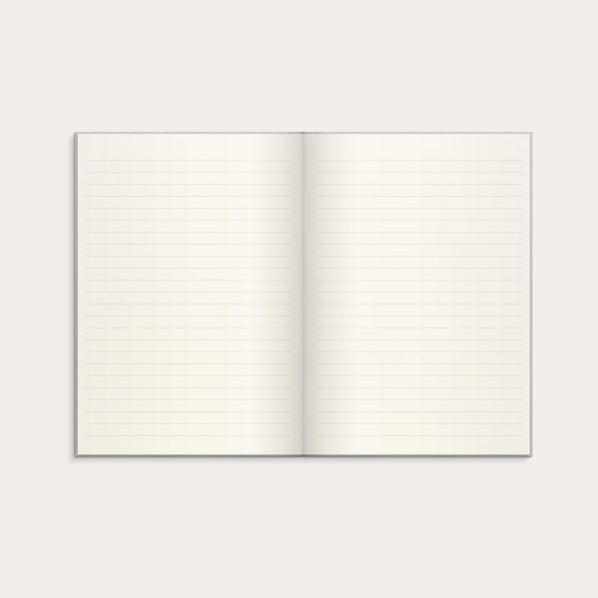 Notebook A5 Textile Light Grey
