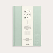 Notebook A5 Textile Green