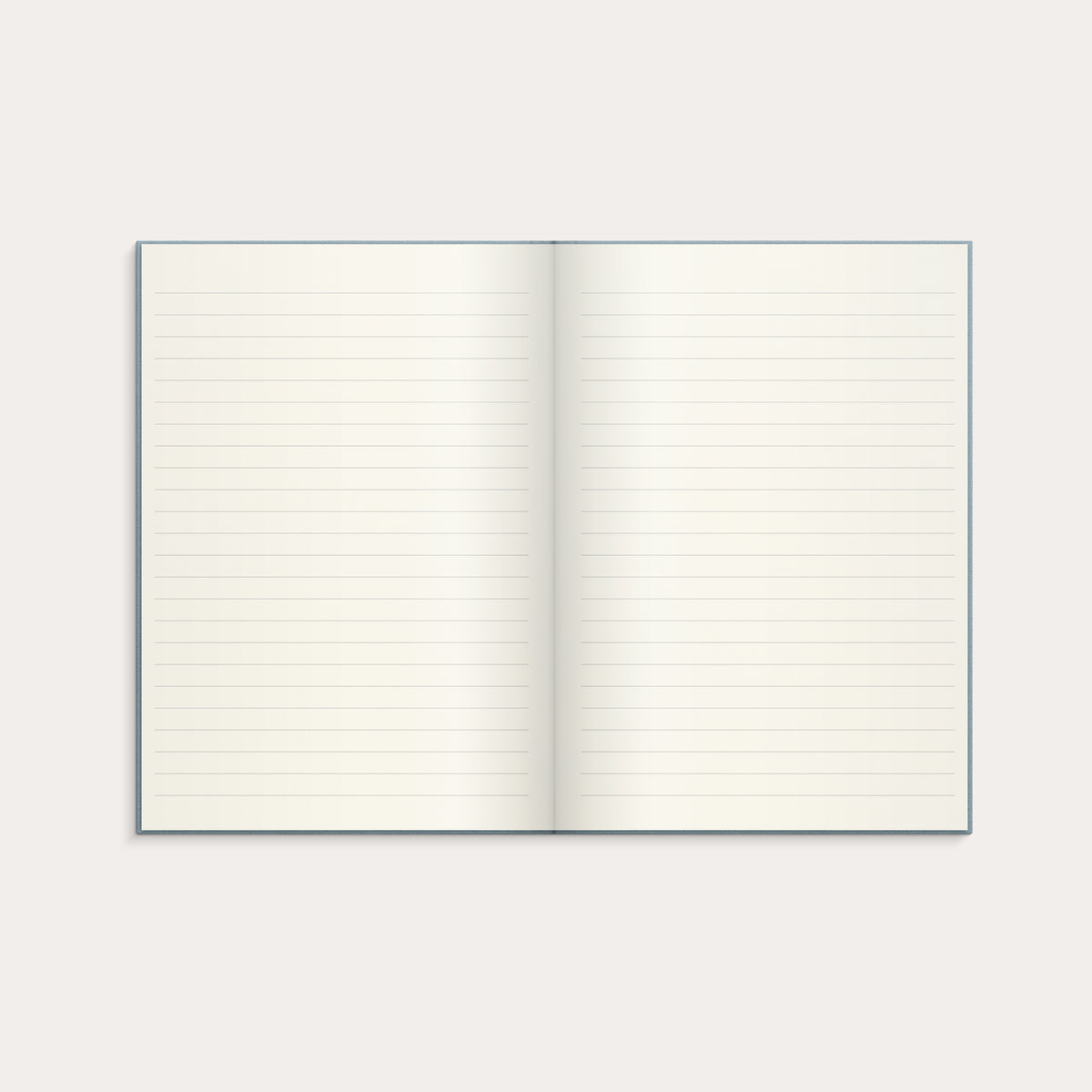 Notebook A5 Textile Light Blue