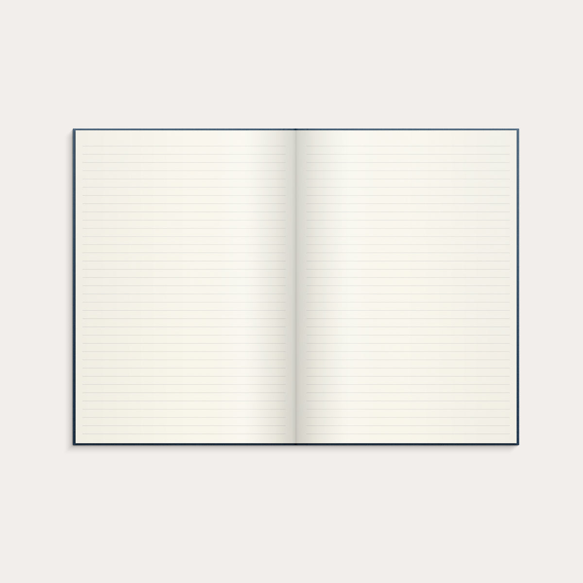 Notebook Textile dark blue lined A4