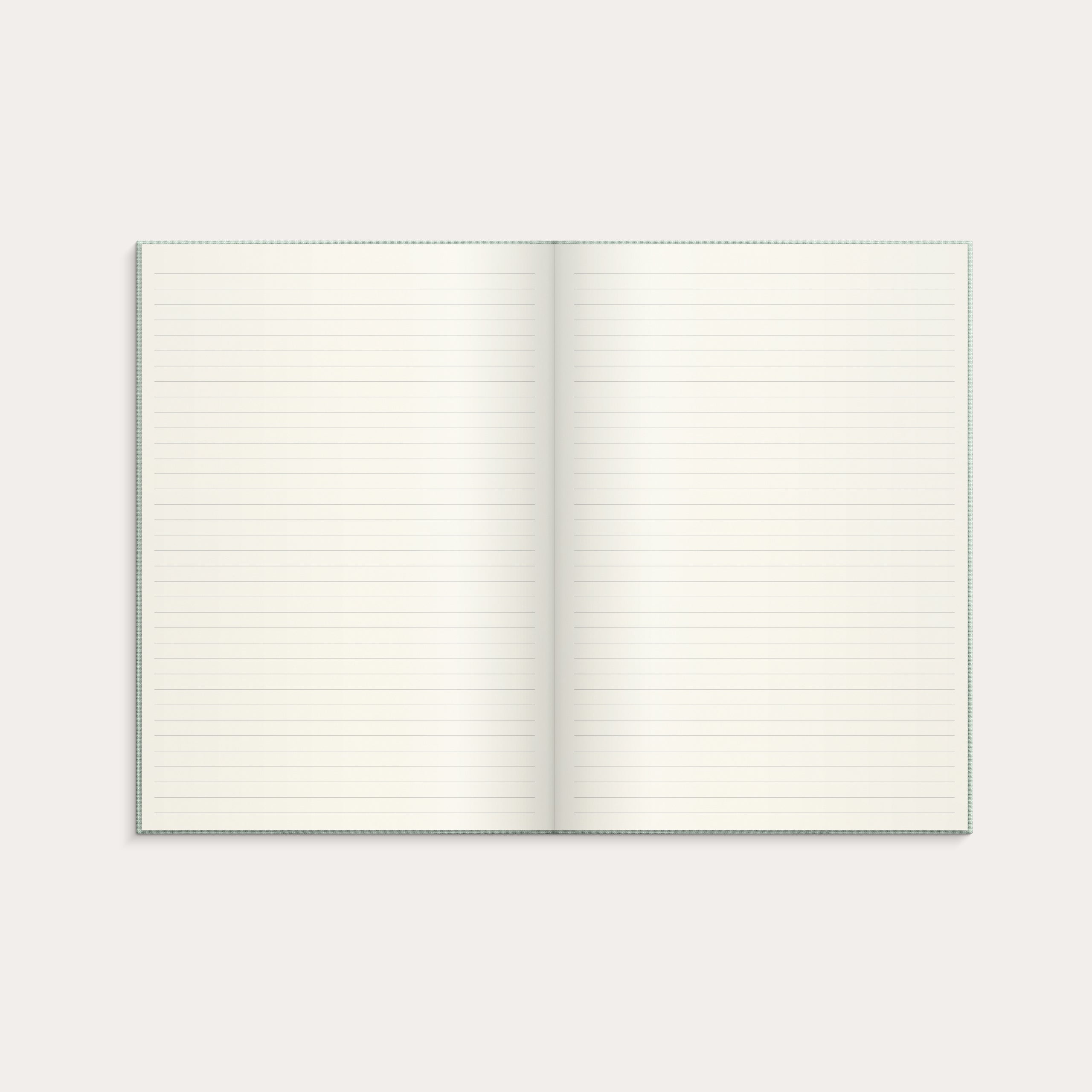 Notebook A4 Textile Green