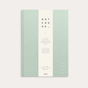 Notebook A4 Textile Green