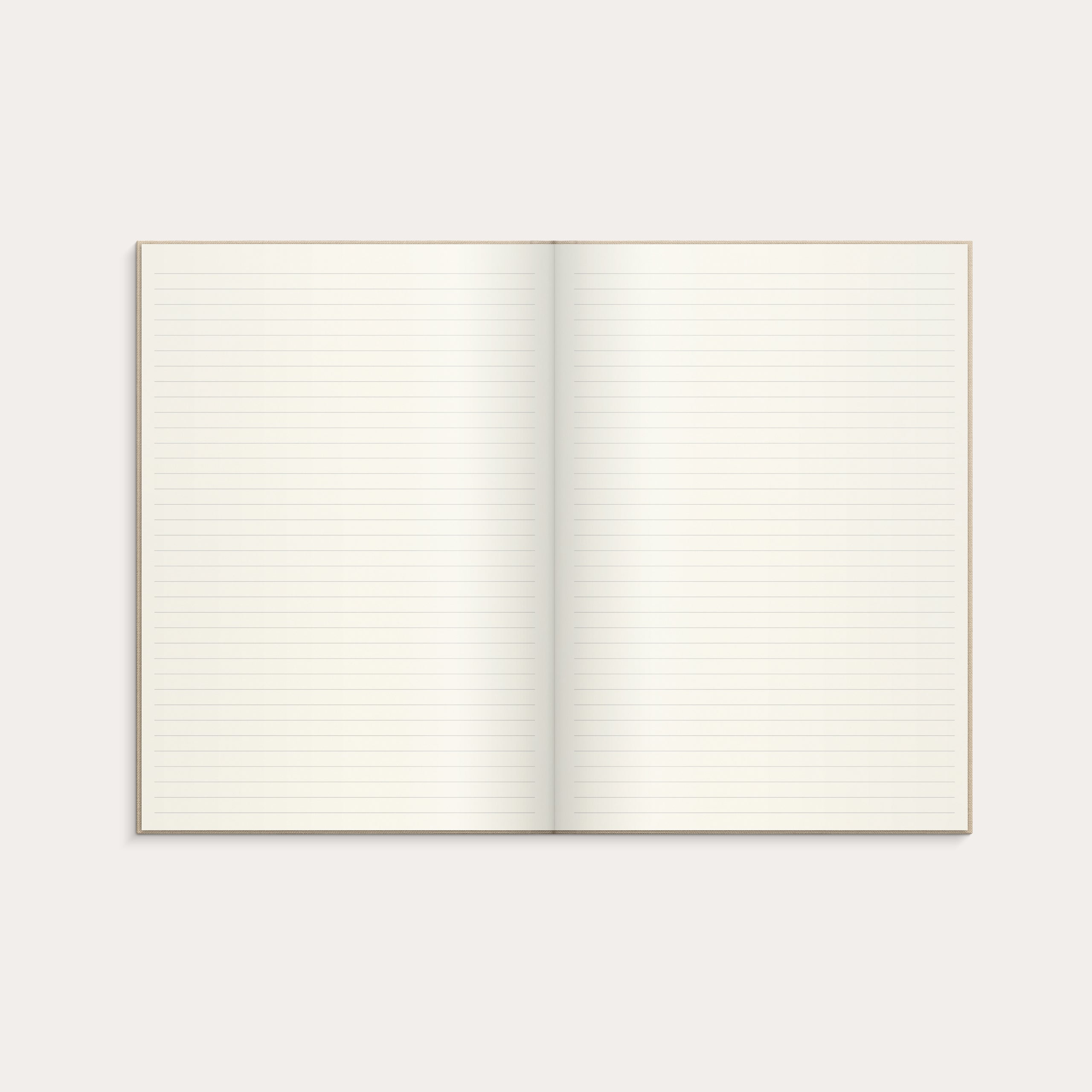 Notebook A4 Textile Beige