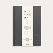 Notebook A5 Textile Dark Grey