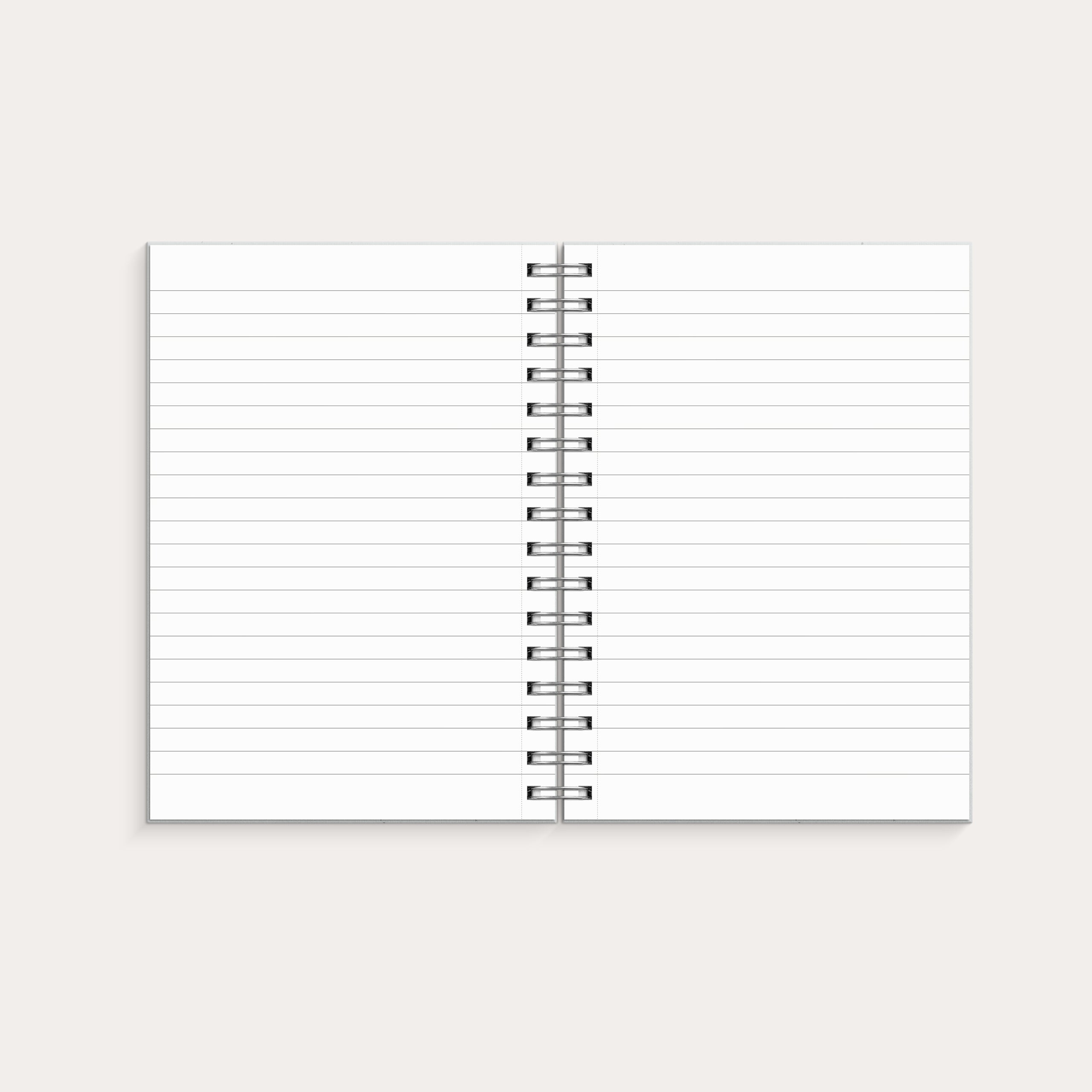 Notebook A5 light blue