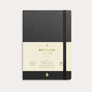 Notebook Deluxe A6 black