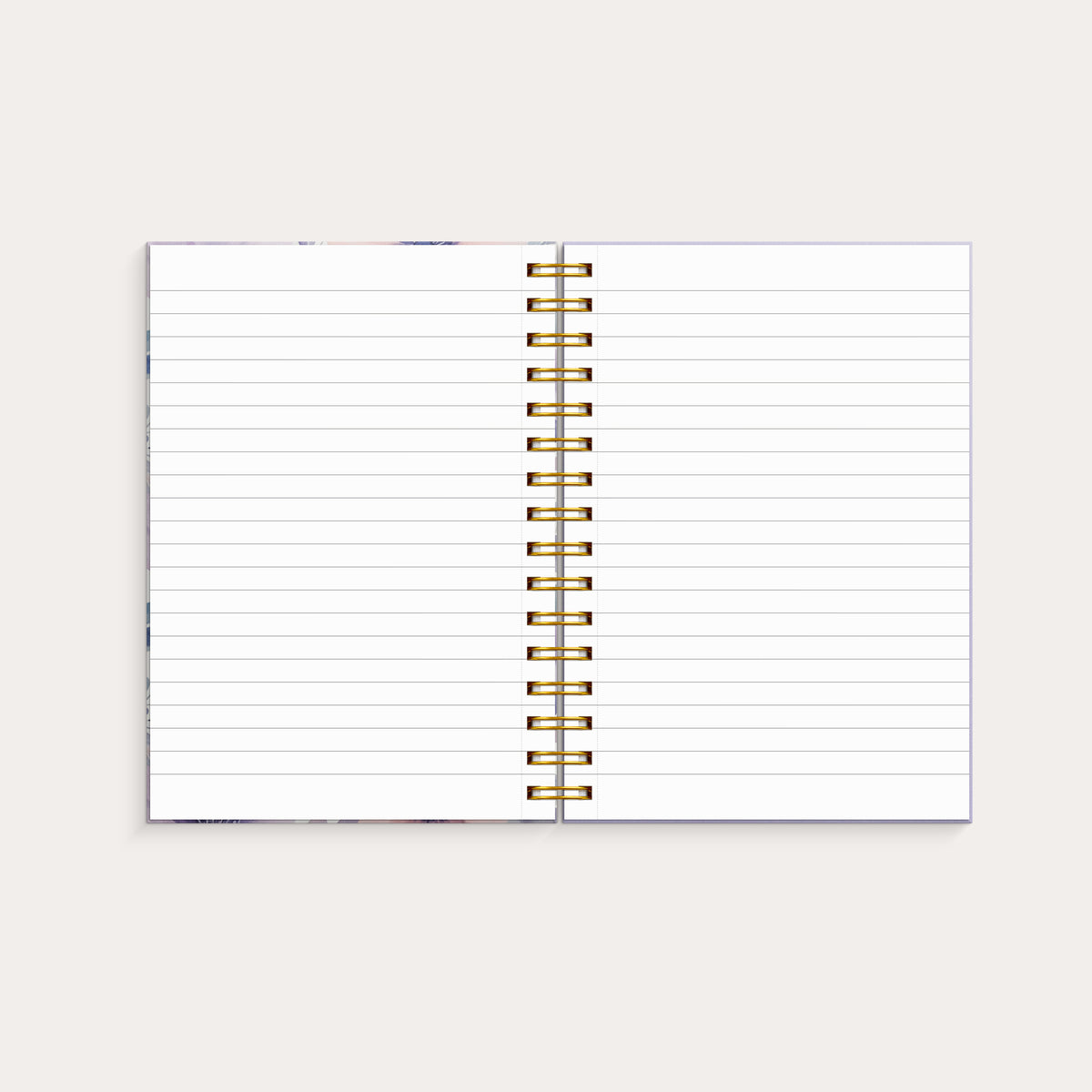 Notebook A5 lilac flowers