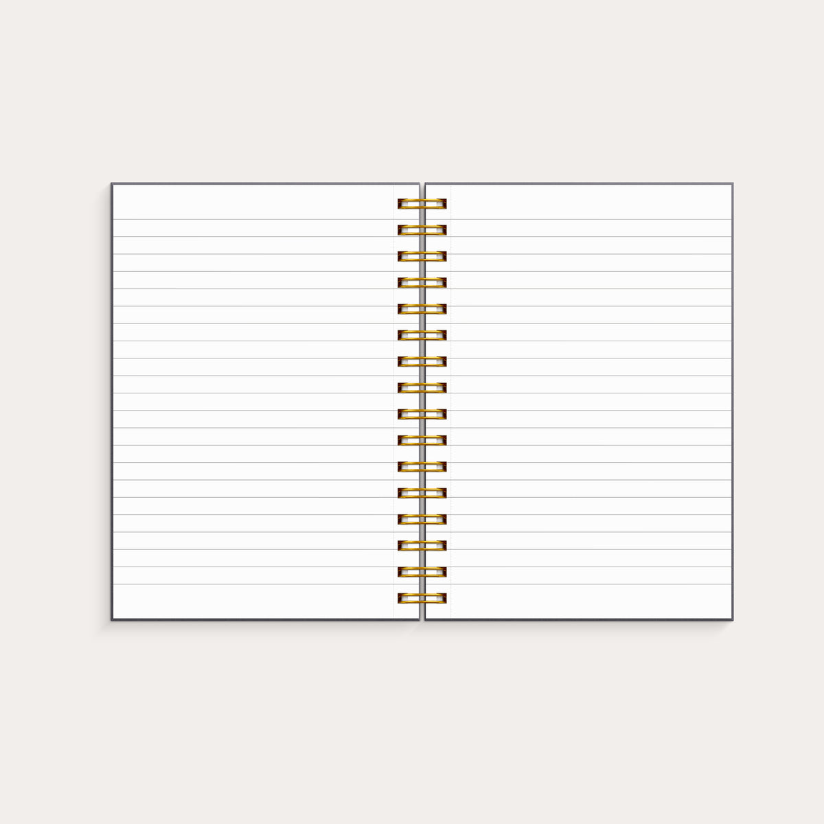 Notebook A5 Black Flower