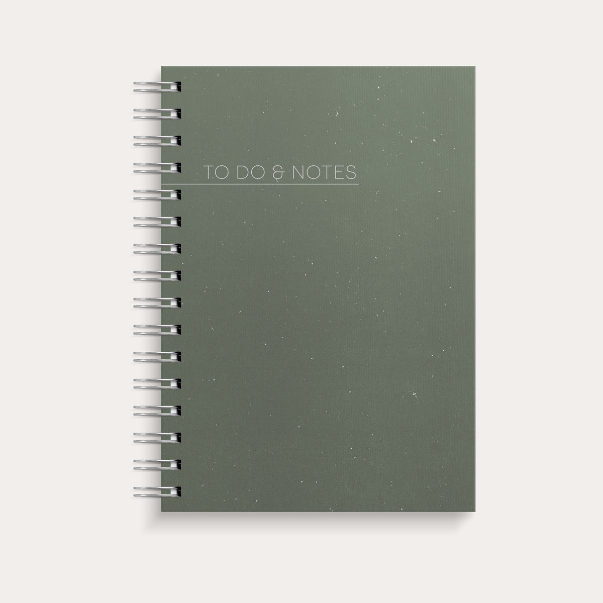 Notebook & To Do's A5 green