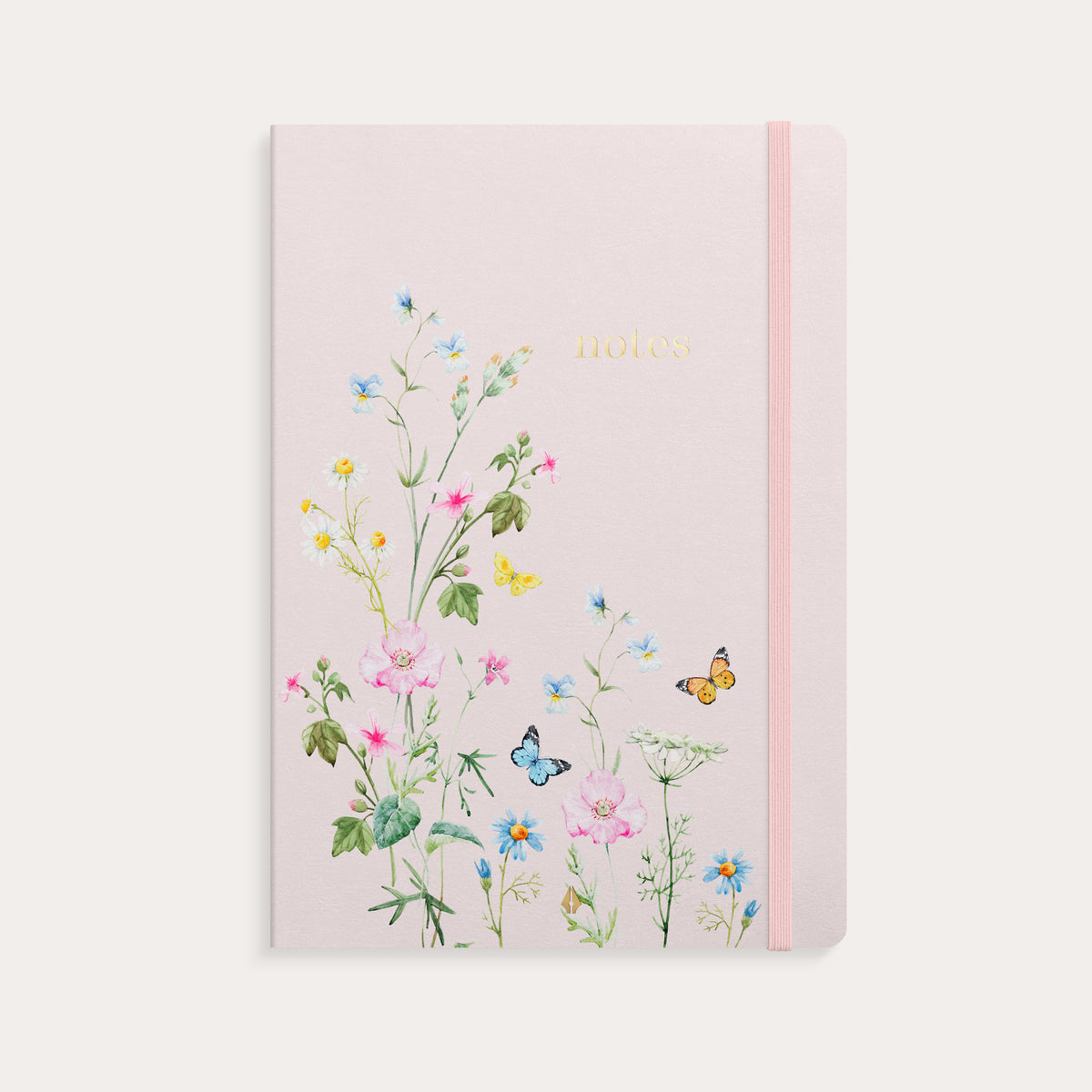 Notebook B5 Deluxe Pink Meadow