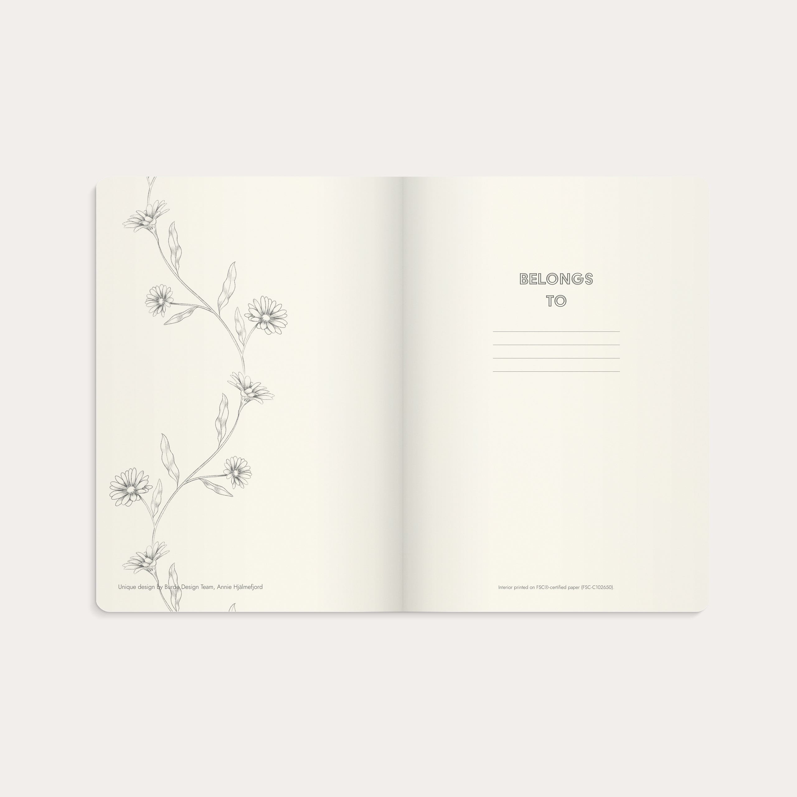 Notebook A5 Deluxe Butterfly