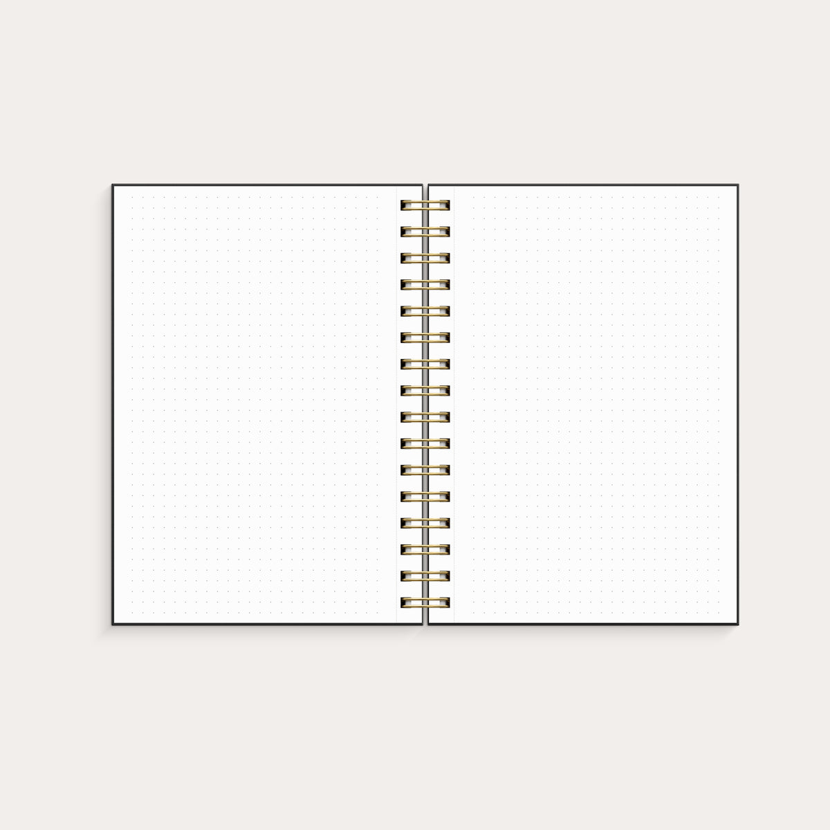 Notebook dotted A5 Black