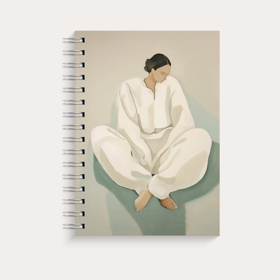 Notebook blank A5 Serene