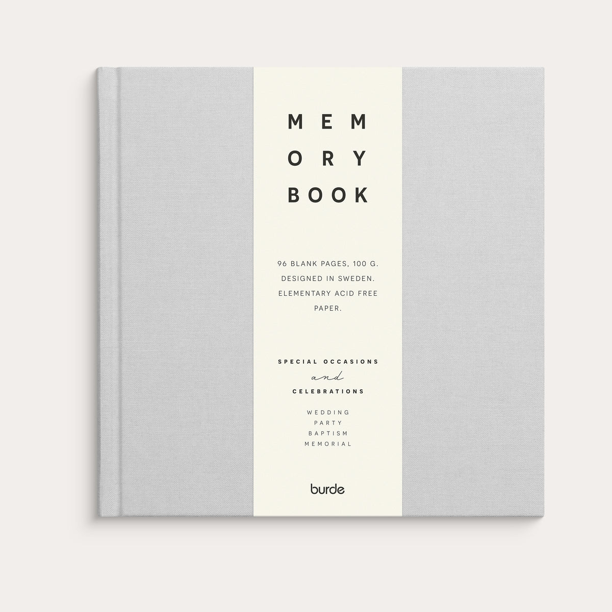 Memorybog Textile unlined grey
