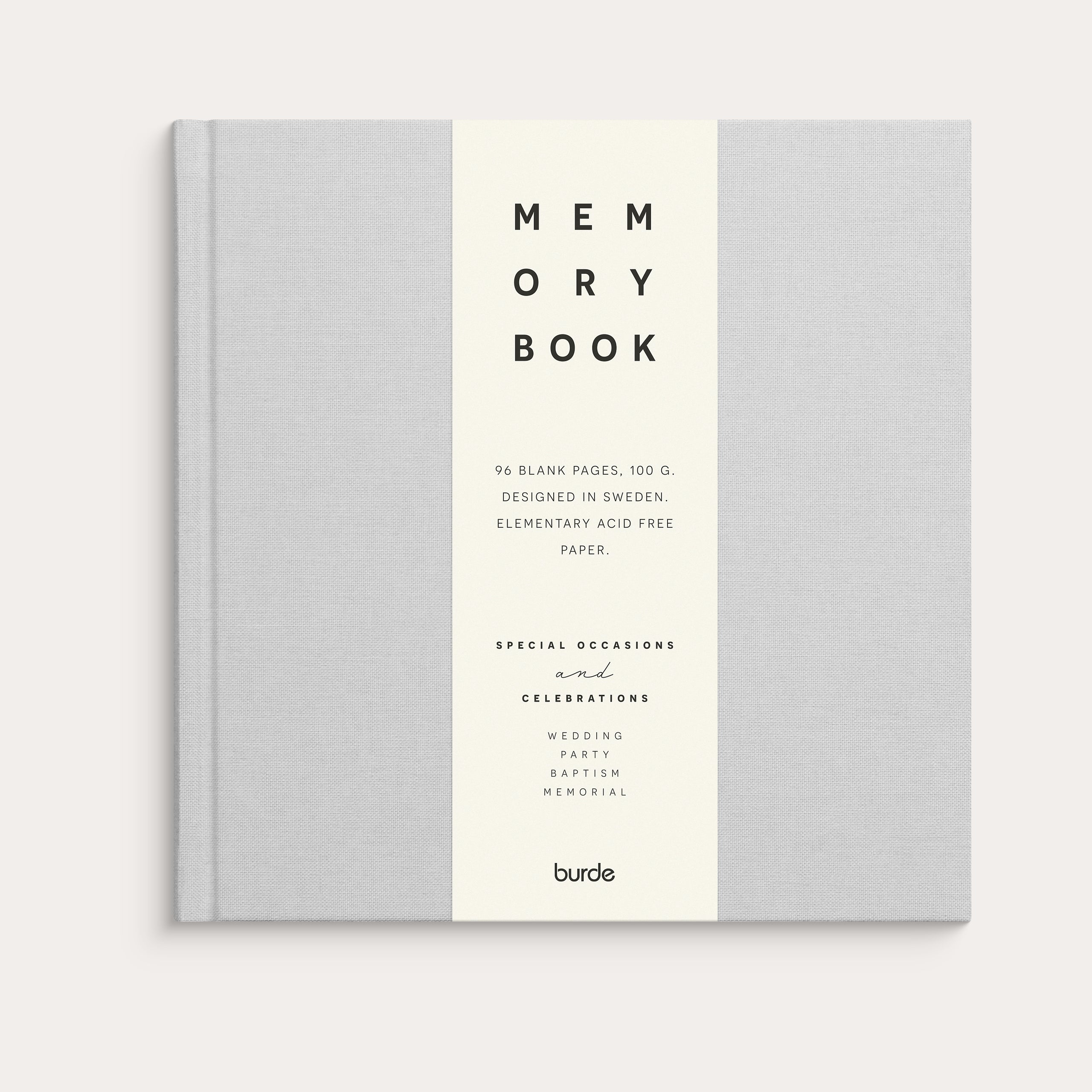 Memorybog Textile unlined grey