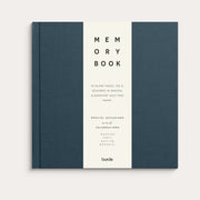 Memory book Textile unlined dark blue