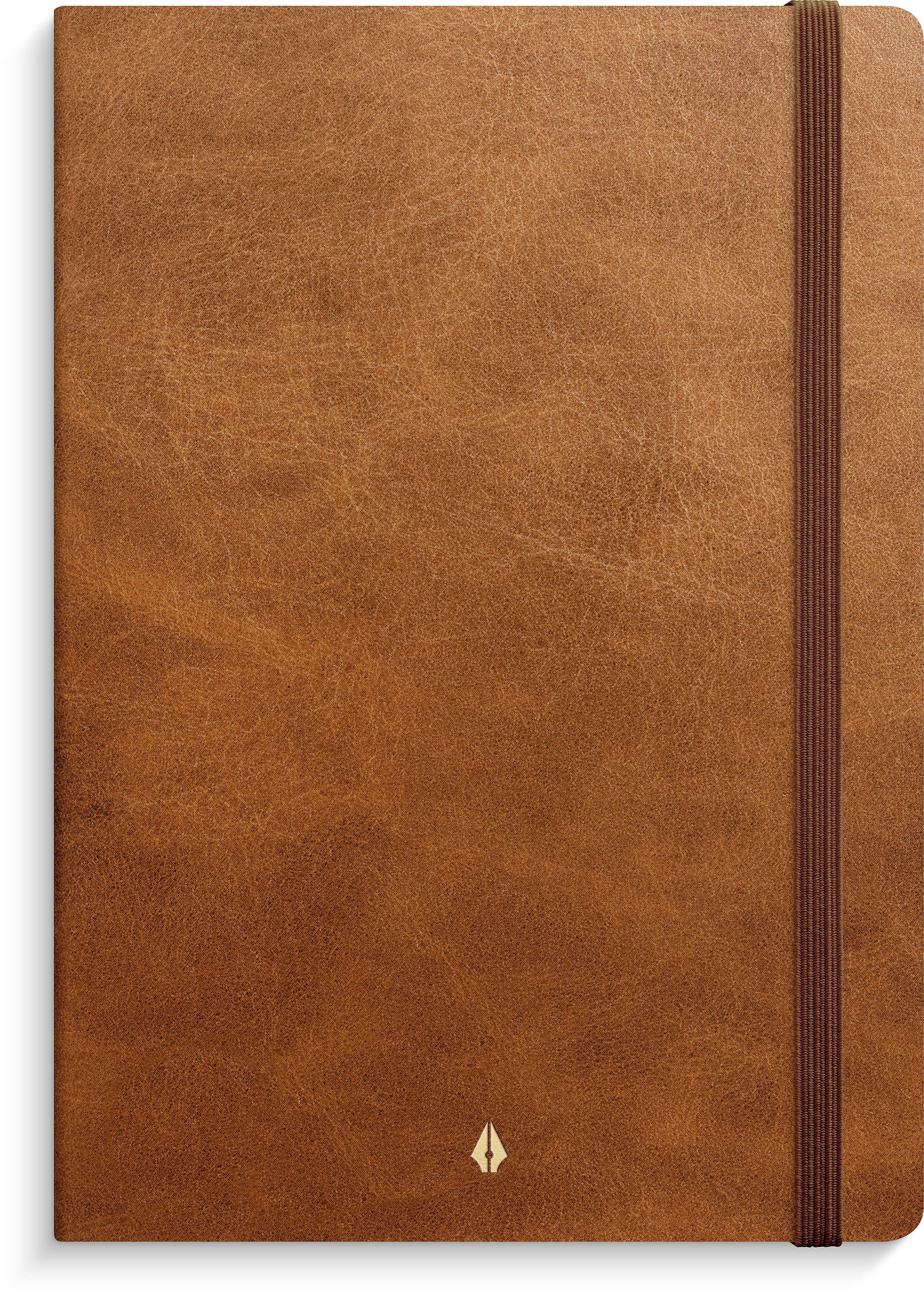 Notebook Deluxe A5 Blank Brown